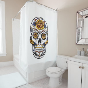 Yellow Rose Sugar Skull