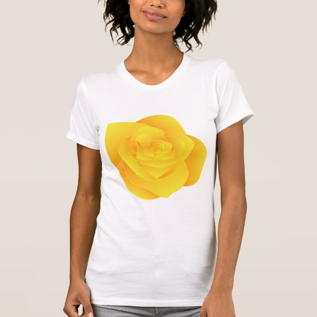 Yellow Rose T-Shirt (Front)