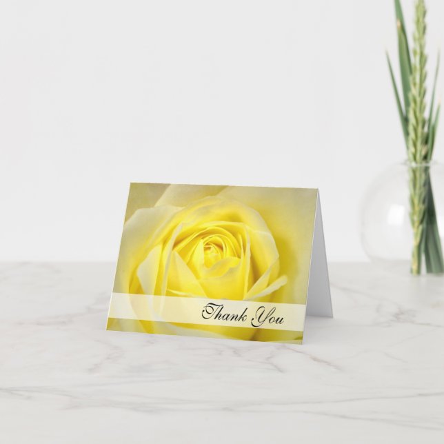 Yellow Rose Thank You (Front)