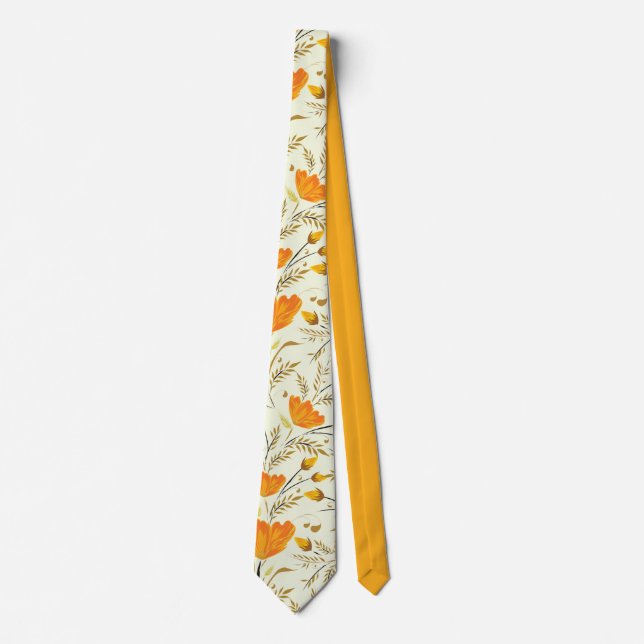 Yellow rose tie (Front)