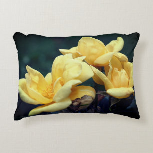 Yellow Rose Trio  Accent Pillow