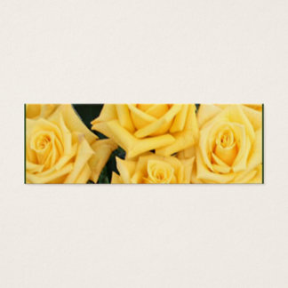 YELLOW ROSE WEDDING FAVOR CARDS