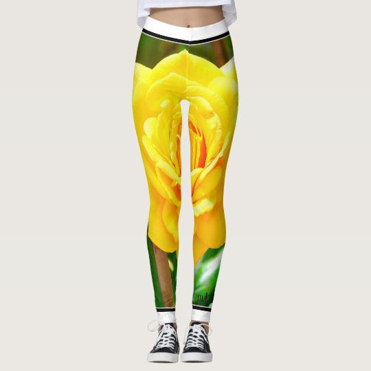 Yellow Rose Women's Leggings