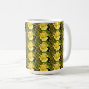 Yellow Rosebud Coffee Mug