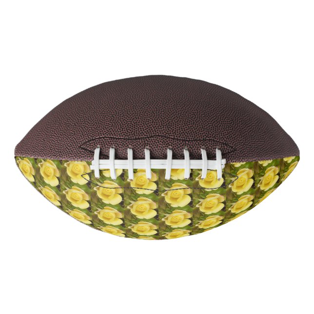 Yellow Rosebud Football (Front)
