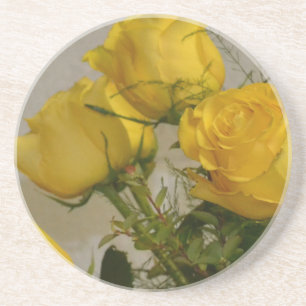 Yellow Roses Coaster