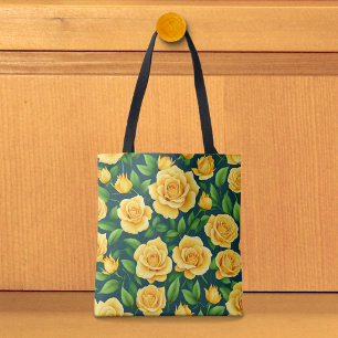 Yellow Roses Image No. 2 Tote Bag