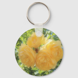 Yellow Roses Keychain