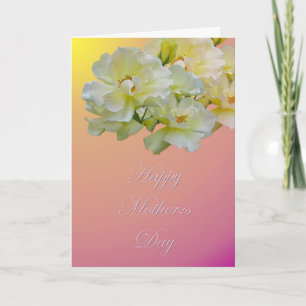 Yellow Roses Mother's Day Card