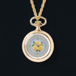 Yellow Roses Necklace Watch<br><div class="desc">Yellow Roses Necklace Watch Keep track of time with your favourite photo on the dial with the Necklace Alloy Watch by Ewatchfactory®. This watch is Alloy with a polished and brushed combination finish.Alloy Chain.Japan movement ensures accurate time keeping. Comes with a 1-year manufacturers limited warranty.Meets or exceeds all U.S. Government...</div>