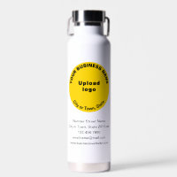 Yellow Round Business Brand on Insulated
