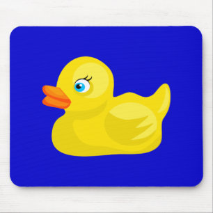 Yellow Rubber Duck Mouse Pad