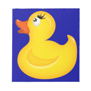 Yellow Rubber Duckies Notepad