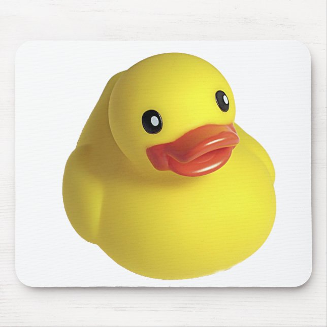 Yellow Rubber Ducky Mouse Pad (Front)