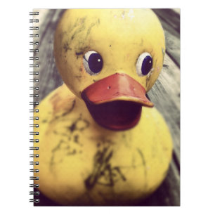 Yellow Rubber Ducky Needs a Bath! Notebook