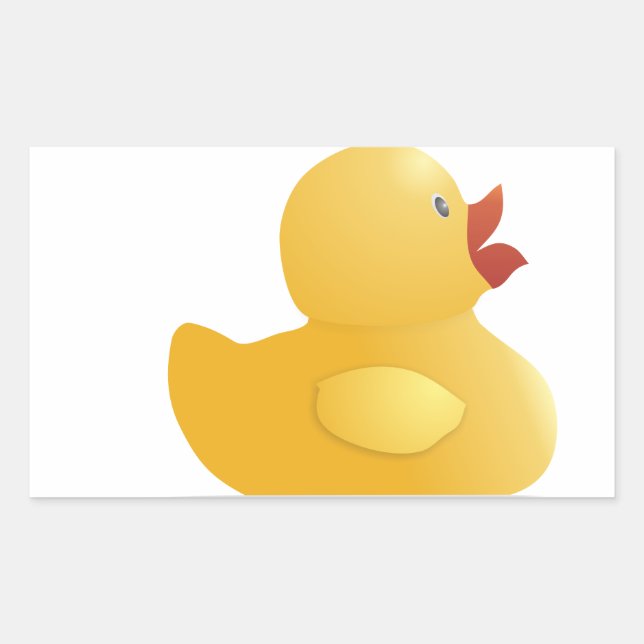 Yellow Rubberduck Sticker (Front)
