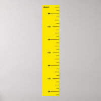 Yellow Ruler Growth Chart