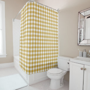 Yellow Saffron Mustard Gingham cottage core style
