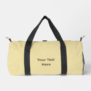 Yellow Same Komon Customizable Duffle Bag