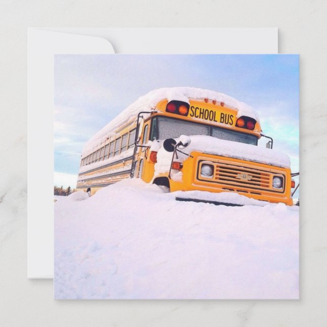 Yellow School Bus (Front)