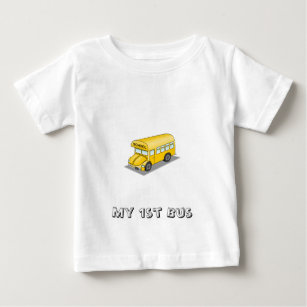 Yellow School Bus Baby T-Shirt