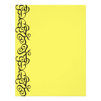 Scroll Letterhead, Custom Scroll Letterhead Templates