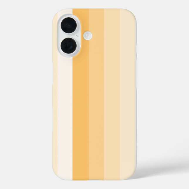 Yellow shadow stripes Case-Mate iPhone case (Back)