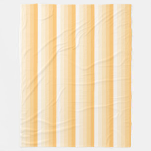 Yellow shadow stripes fleece blanket