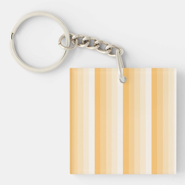 Yellow shadow stripes keychain (Front)