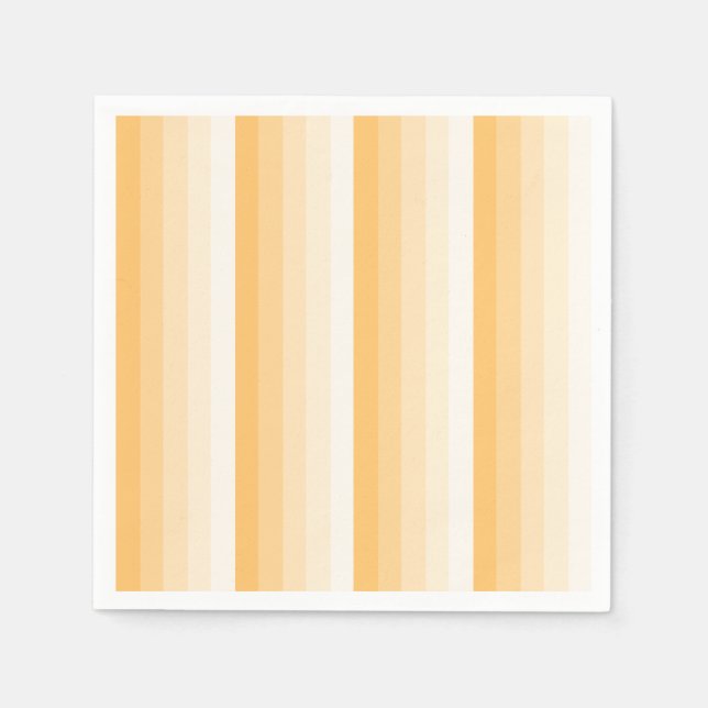 Yellow shadow stripes napkin (Front)