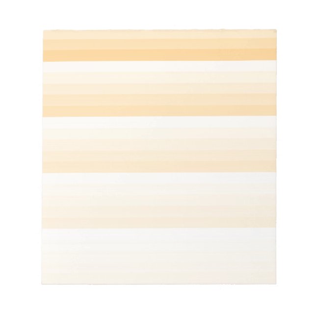 Yellow shadow stripes notepad (Front)