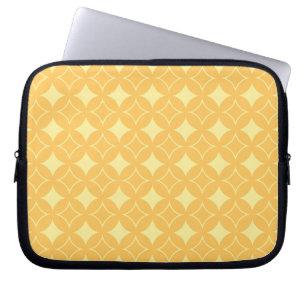 Yellow shippo laptop sleeve
