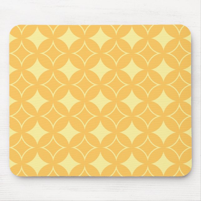 Yellow shippo mouse pad (Front)