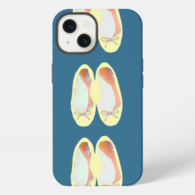 Yellow Shoes iPhone Case (Back)