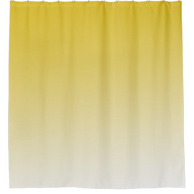 Yellow Shower Curtain (Front)