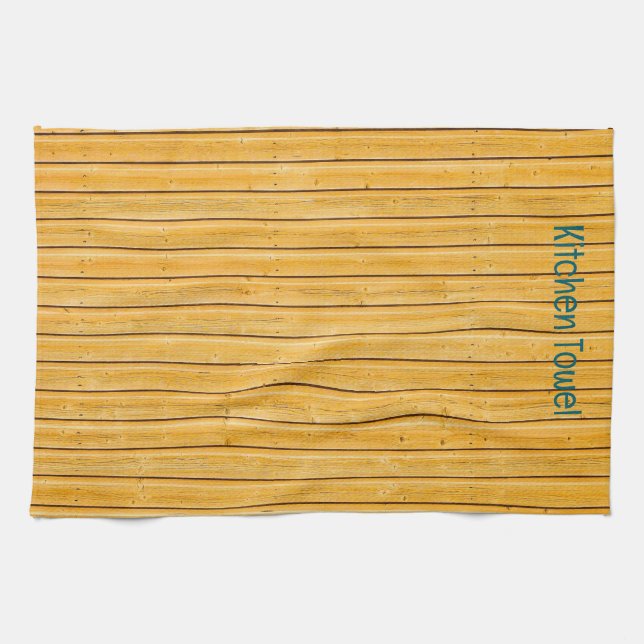 Yellow Shutter Kitchen Towel (Horizontal)