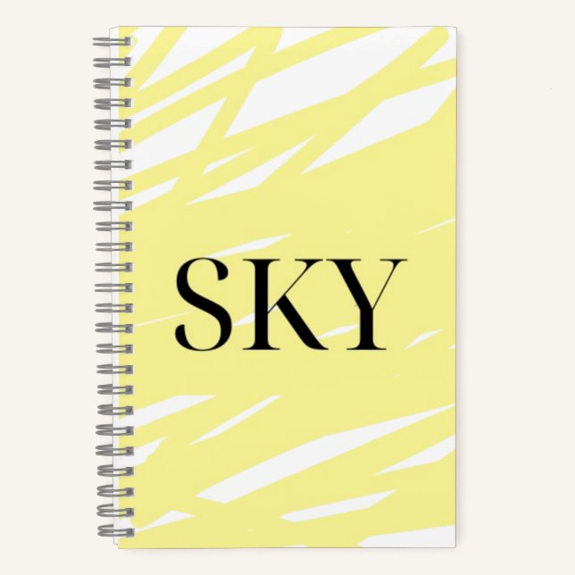 Yellow Sky Notebook (Front)