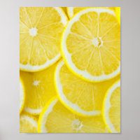Yellow Slice Lemons