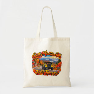 Yellow_Smoky Mt Fall Trail Therapy Tote Bag