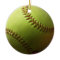 Yellow Softball Whole Ball