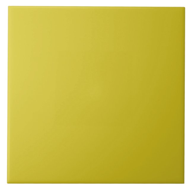 Yellow Solid Colour Tile (Front)