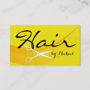 Yellow Solid Hair Stylist Appointment #3