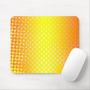 Yellow Sparkle Mouse Pad