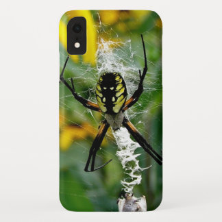 Yellow Spider iPhone XR Case