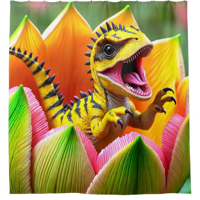 Yellow Spiked Dinosaur Baby (Front)