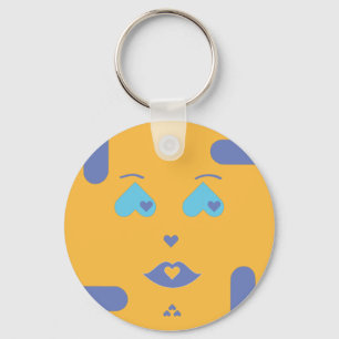 Yellow Sponap, Levli.ai Keychain