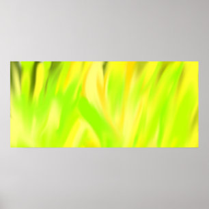 Yellow Spring Flowers Poster