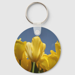yellow spring keychain
