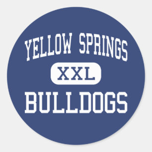 Yellow Springs - Bulldogs - High - Yellow Springs Classic Round Sticker