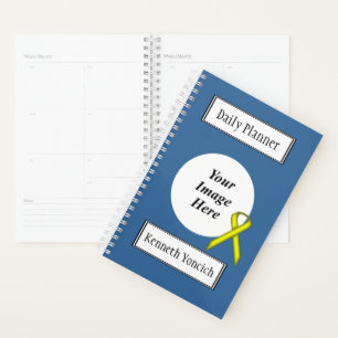 Yellow Standard Ribbon by Kenneth Yoncich Planner